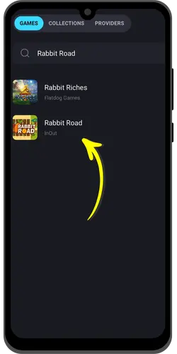 Search results for Rabbit Road slot in casino app
